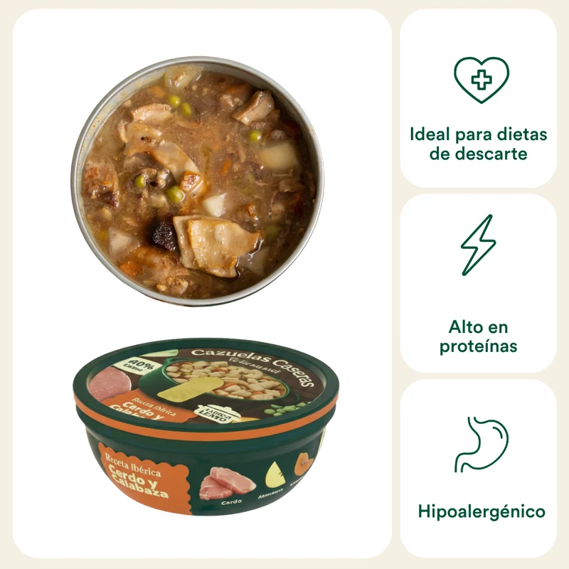 Wild Balance Homemade Stew Casserole Of Pork & Pumpkin Wet Dog Food 280G