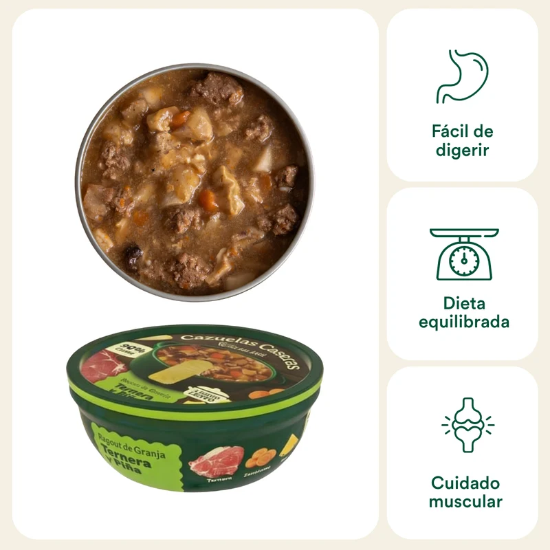 Wild Balance Homemade Casserole Of Stew Beef & Pineapple Wet Dog Food 280G