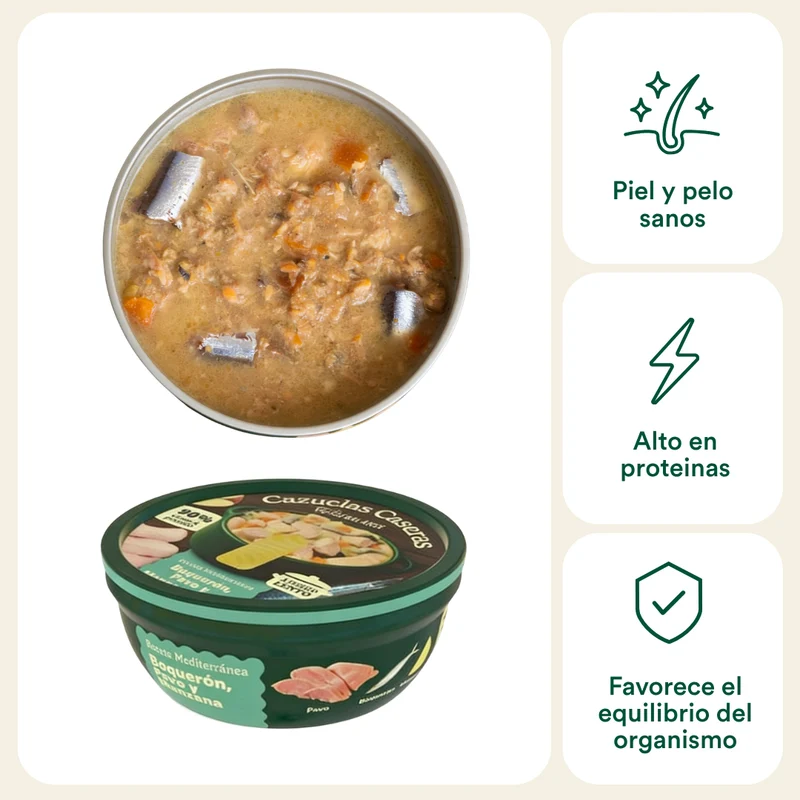 Wild Balance Homemade Stew Casserole Of Anchovy, Turkey & Apple Wet Dog Food 280G