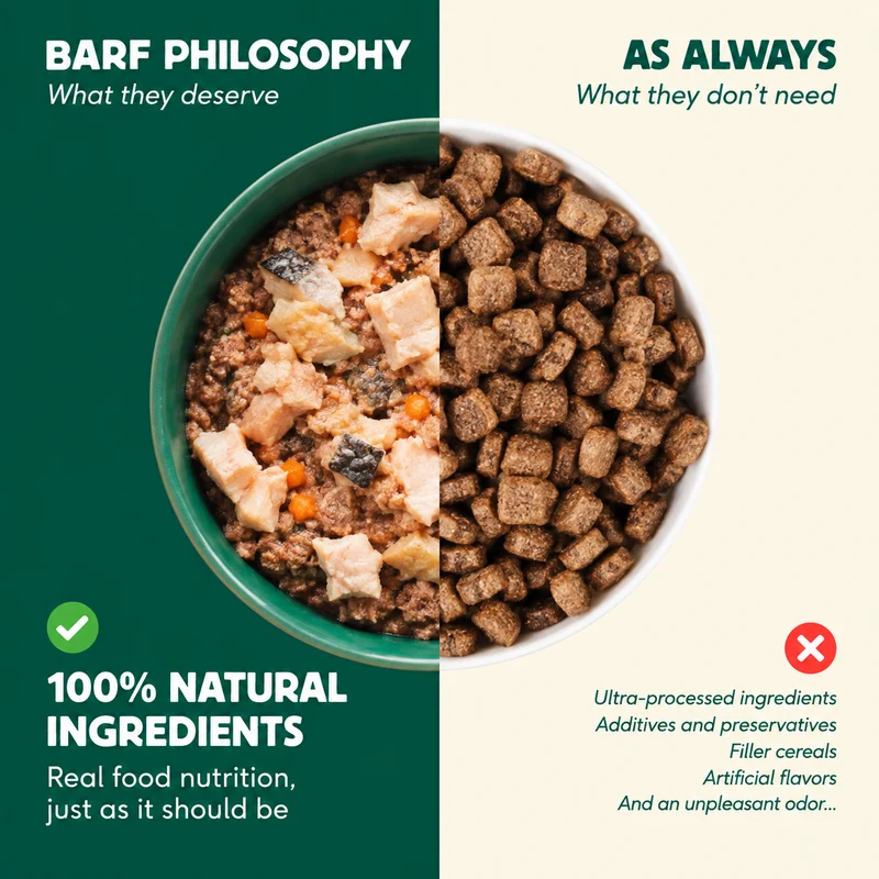 Wild Balance BARF Philosophy Turkey & Fresh Veggies Wet Dog Food 400G