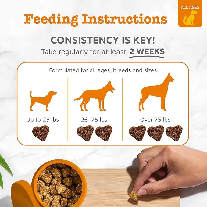 Zesty Paws Skin & Coat Bites Soft Chews Chicken Flavor For Dogs 90pcs