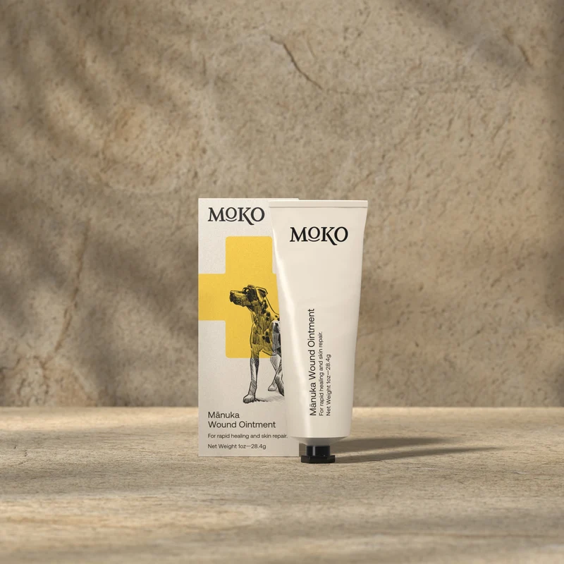 Moko Manuka Wound Ointment Rapid Healing & Skin Repair For Dogs 1OZ