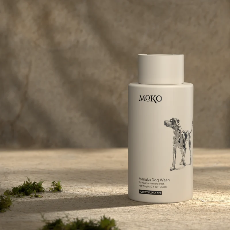 Moko Manuka Dog Wash For Skin & Coat Health 12FLOZ
