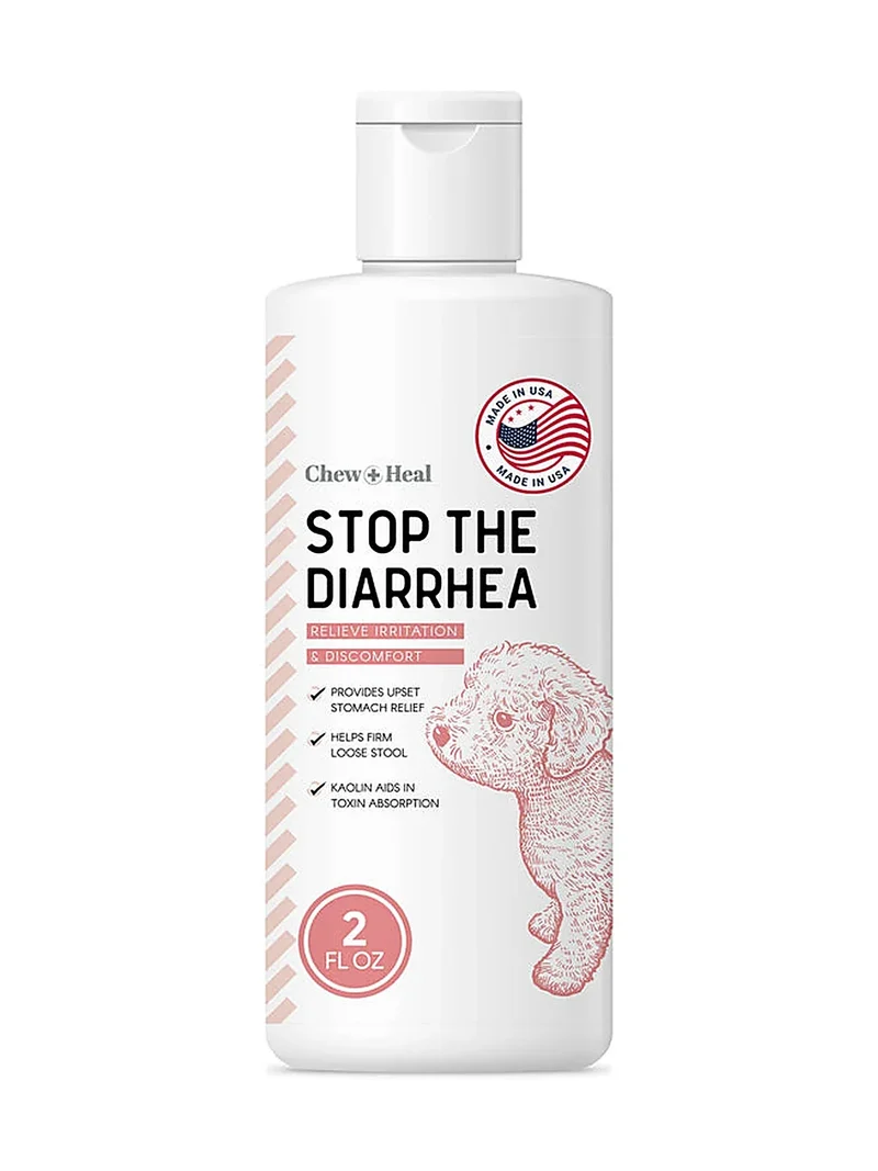 Chew + Heal Stop The Diarrhea For Dogs 2FLOZ
