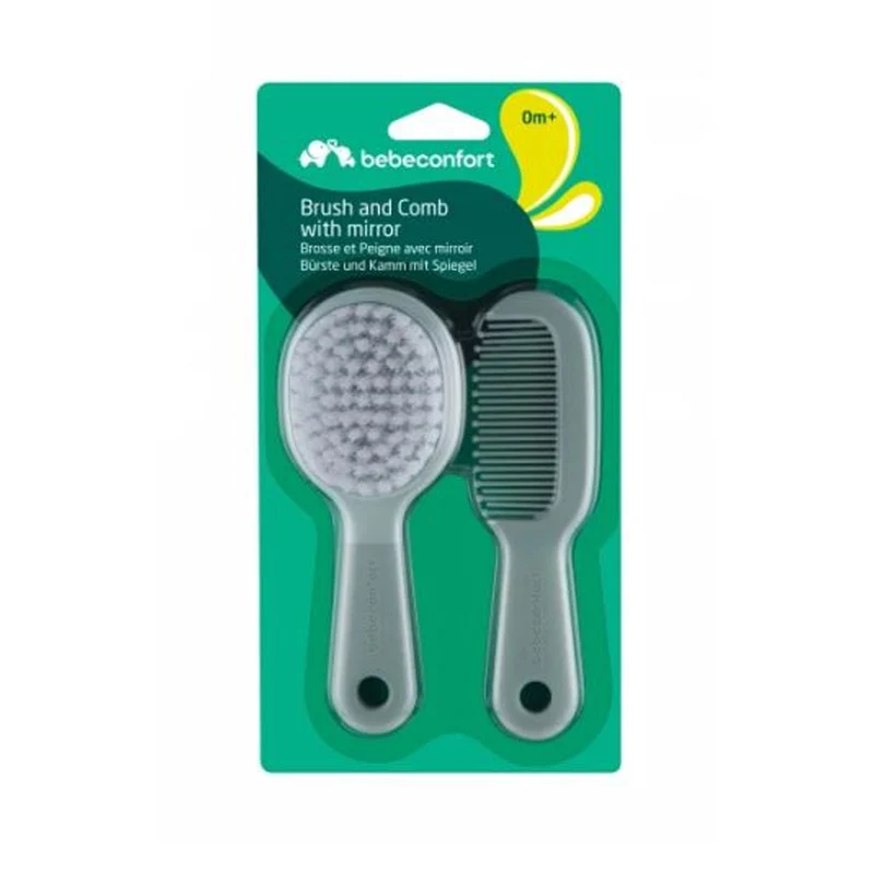 Bébé Confort Brosse et Peigne avec Miroir - Mint