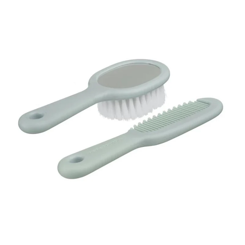 Bébé Confort Brosse et Peigne avec Miroir - Mint