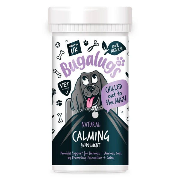 Expiry Date 27-Oct-26 Bugalugs Calming Supplement for Dogs - 80G