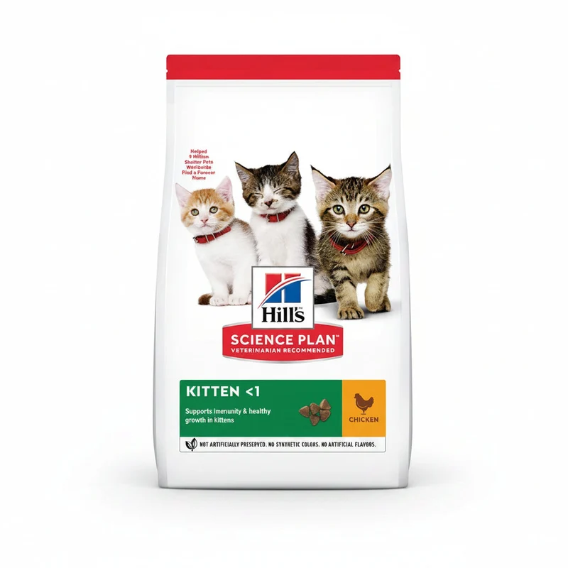 Expiry Date 30-Nov-26 Hill's Science Plan Kitten with Chicken Dry Food - 300G