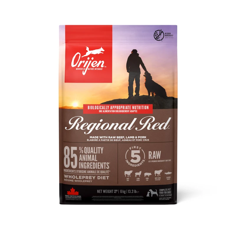 Expiry Date 03-Dec-26 Orijen Regional Red Dry Dog Food - 2KG
