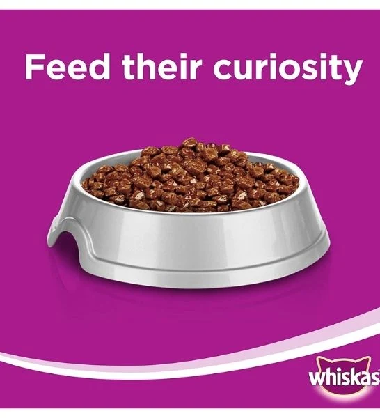 Whiskas Chicken in Gravy Wet Cat Food Value Pack 12x80g