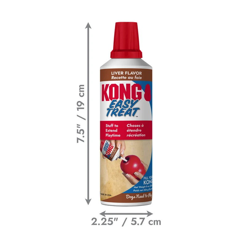 Kong Easy Liver Paste Dog Treat 230ml