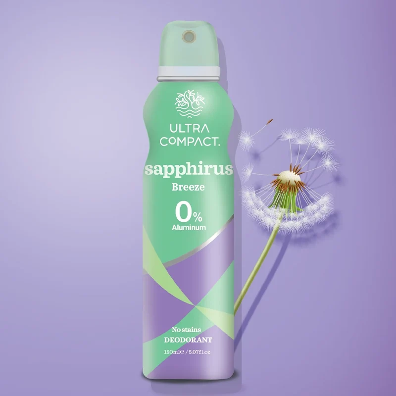 Ultra Compact Deodorant Sapphirus Spray - 150ml