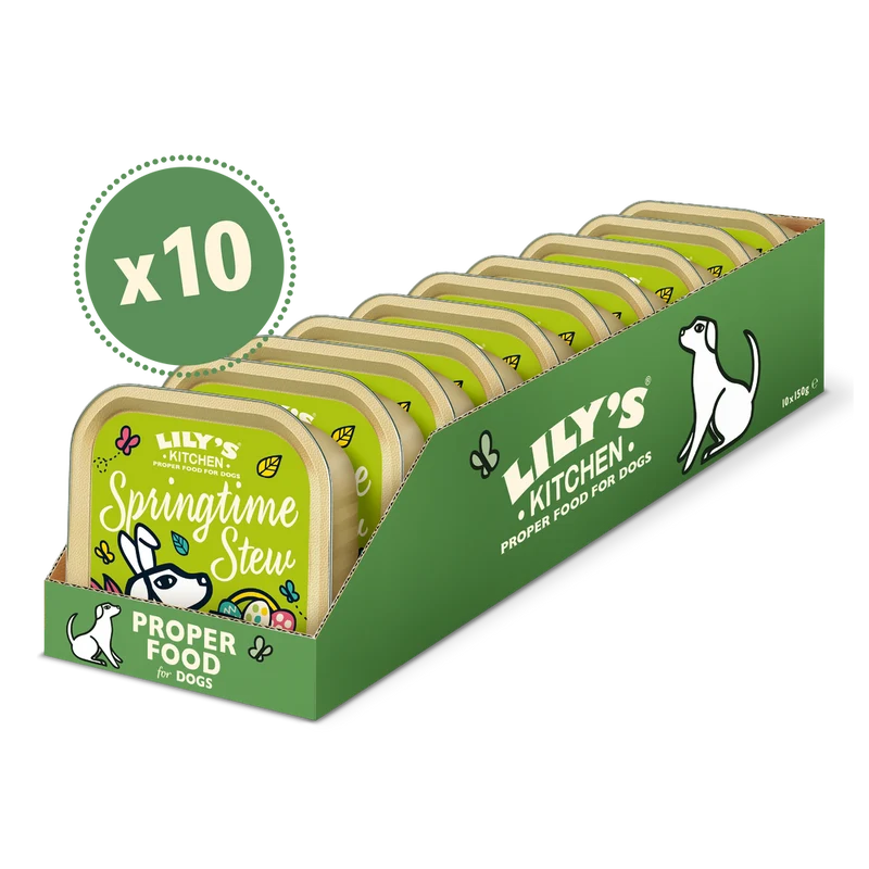 Lily's Kitchen Dog Springtime Stew Tray Wet Dog Food