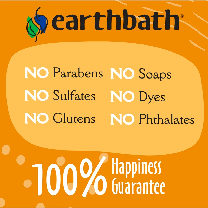 earthbath Mango Tango 2-in-1 Conditioning Shampoo for Dogs & Cats 16OZ