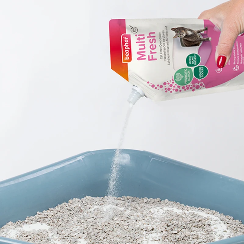 Beaphar Multi Fresh Orchid Floral Scent Cat Litter Deodoriser 400G