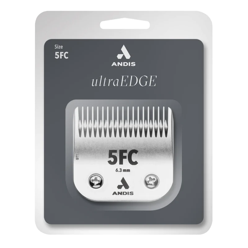 Andis UltraEdge Detachable Clipper Blade Size 5FC Finish Cut for Dogs & Cats 6.3mm