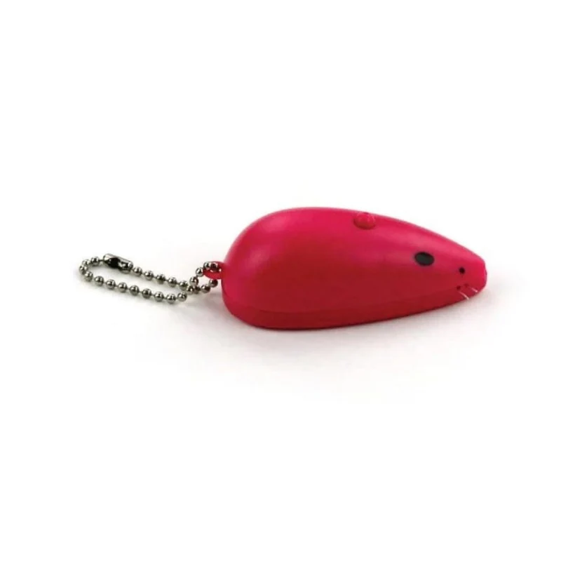 All For Paws Modern Cat Laser Mouse Interactive Laser Cat Toy Pink 8x8x5cm