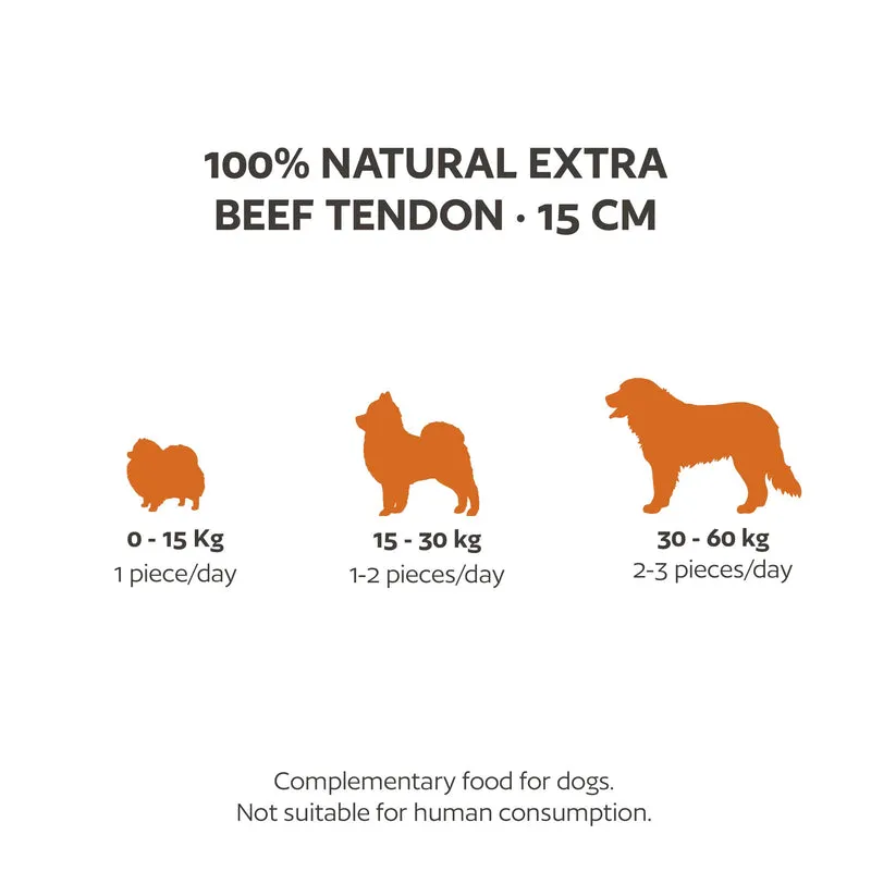 Hobbitalf Air-Dried Extra Ox Tendon Dog Chew Treats 15CM