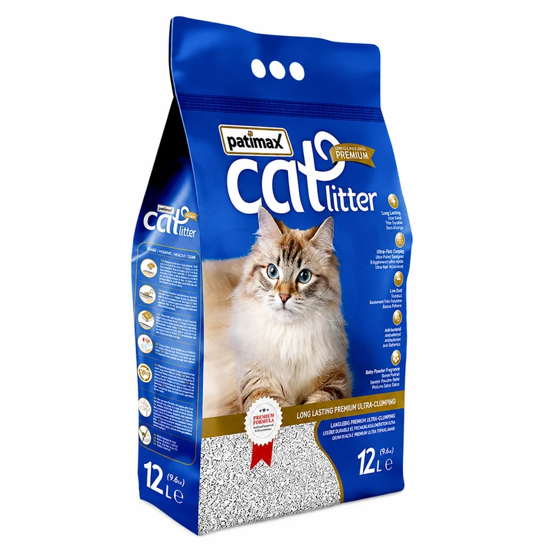 Patimax Premium Ultra Clumping Natural Cat Litter
