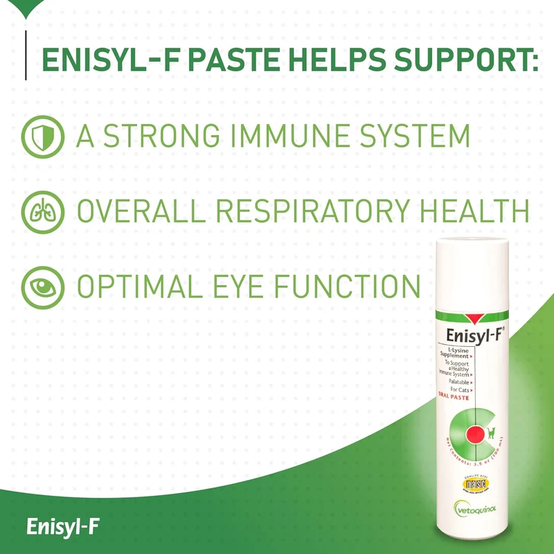 Vetoquinol Enisyl F Supplement Pump For Cat's Immune System 100ML