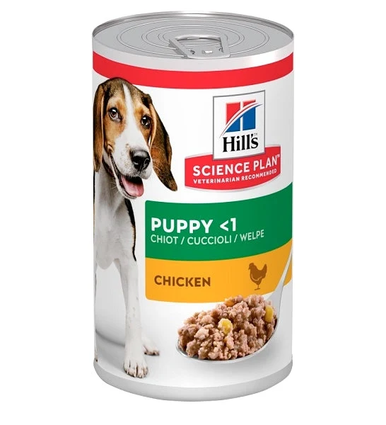Expiry Date 30-Nov-26 Hill's Science Plan Savoury Chicken Wet Puppy Food - 370G