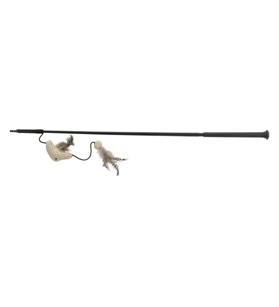 Trixie Playing Rod XXL with Fish for Cats 65cm