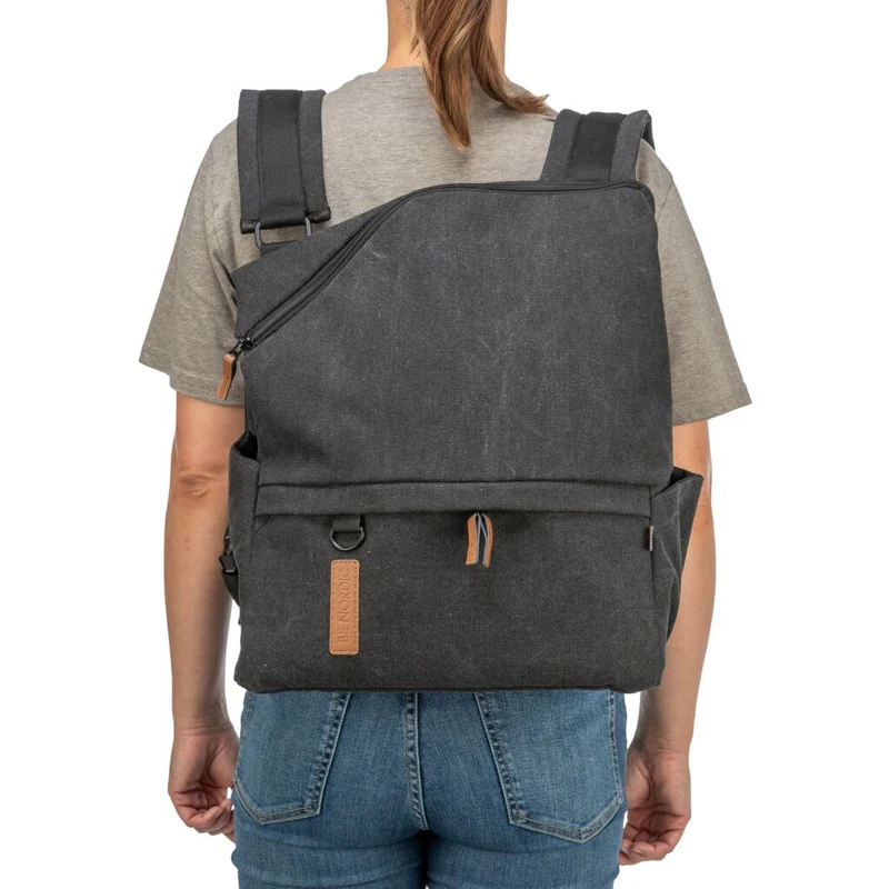Trixie BE NORDIC Bjorn Backpack Dog Carrier - BLACK/35X40X20CM