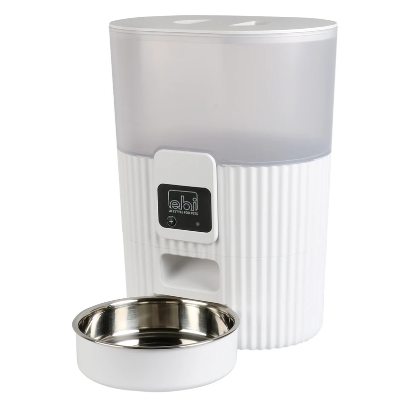 Ebi Tinago Programmable Smart Feeder For Dogs & Cats White 3.5L
