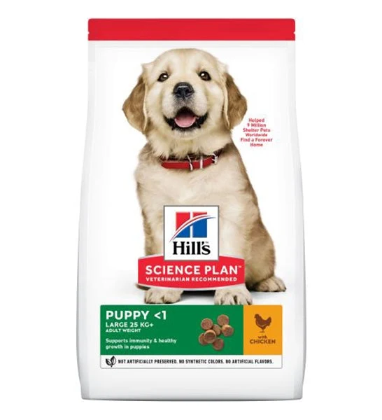 Expiry Date 30-Nov-26 Hill's Science Plan Large Breed Puppy Food with Chicken - 2.5KG