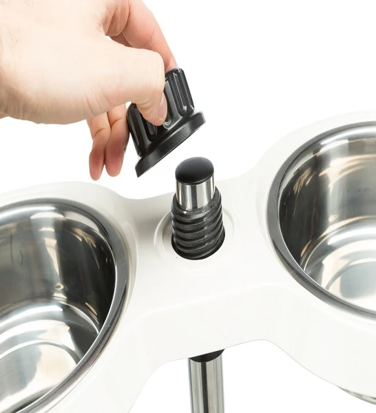 Trixie Height Adjustable Bar for Food and Water Bowl for Dogs