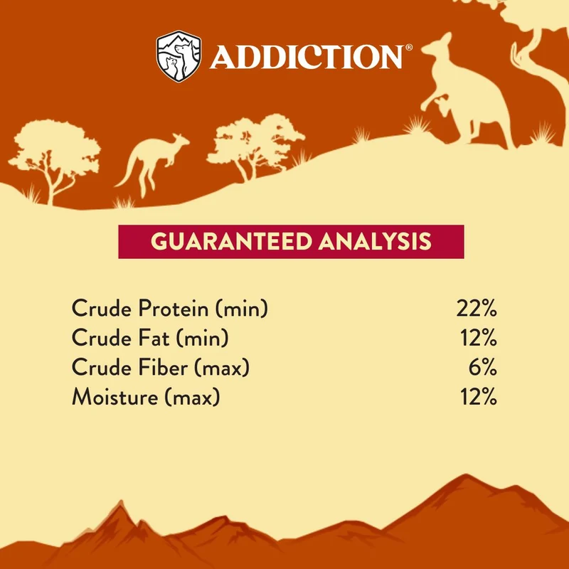 Addiction Outback Kangaroo Feast Grain-Free Air-Dried Dog Food 910G