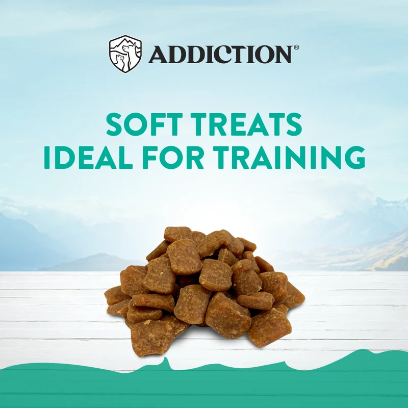 Addiction Brushtail Meaty Bites Limited Ingredients Grain-Free Dog Treats 4OZ
