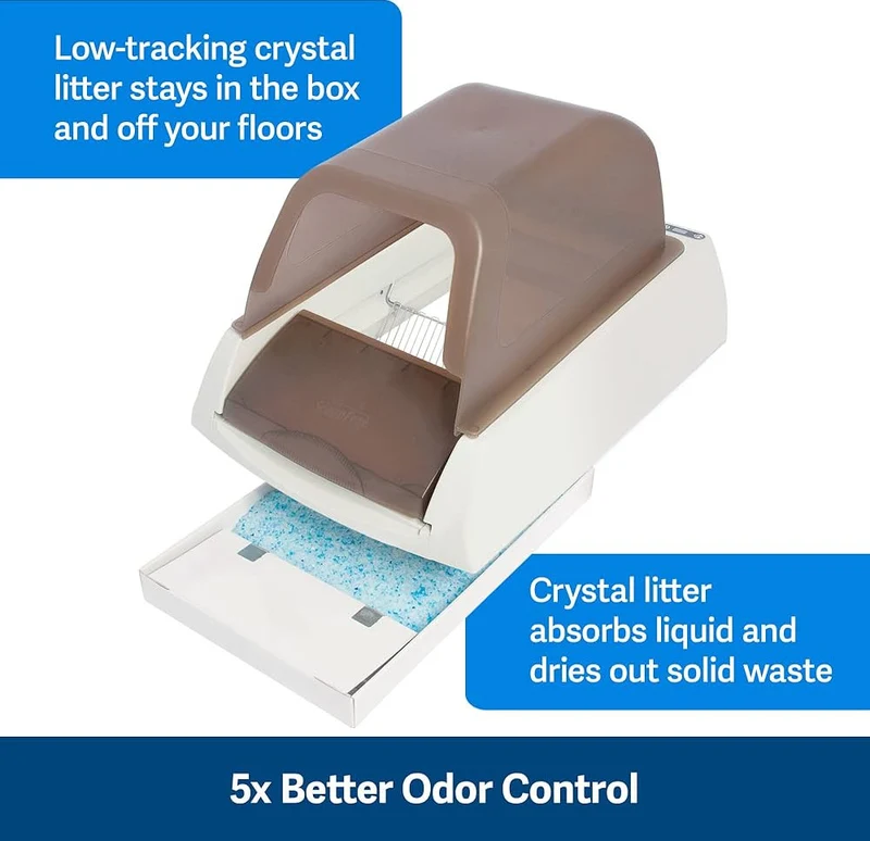 PetSafe ScoopFree Ultra Automatic Self-Cleaning Machine Cat Litter Box 70x50x41cm