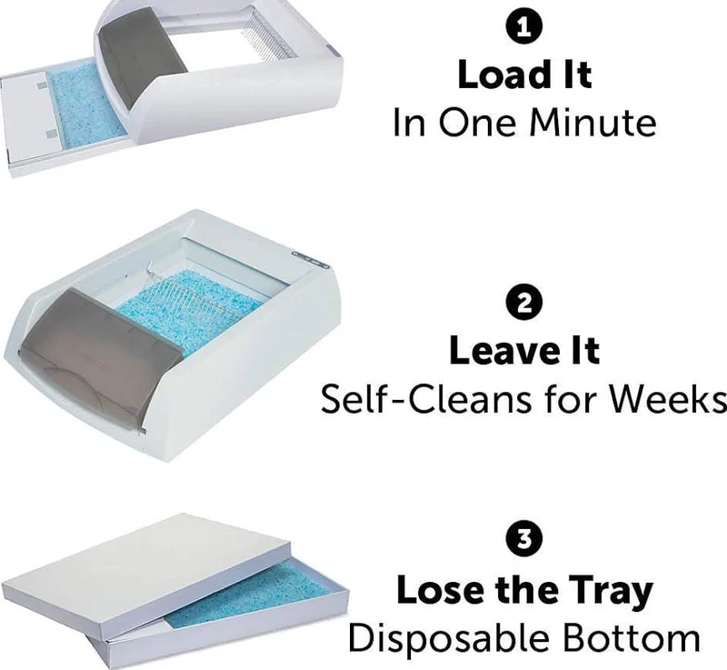 PetSafe ScoopFree Ultra Automatic Self-Cleaning Machine Cat Litter Box 70x50x41cm