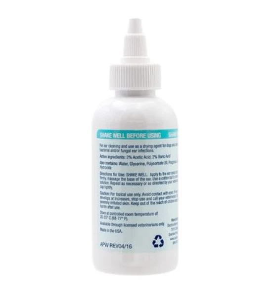 Dechra MalAcetic Otic Cleanser for Dogs & Cats 118ml