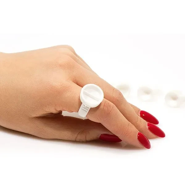 Anillos desechables para pigmentos y adhesivos