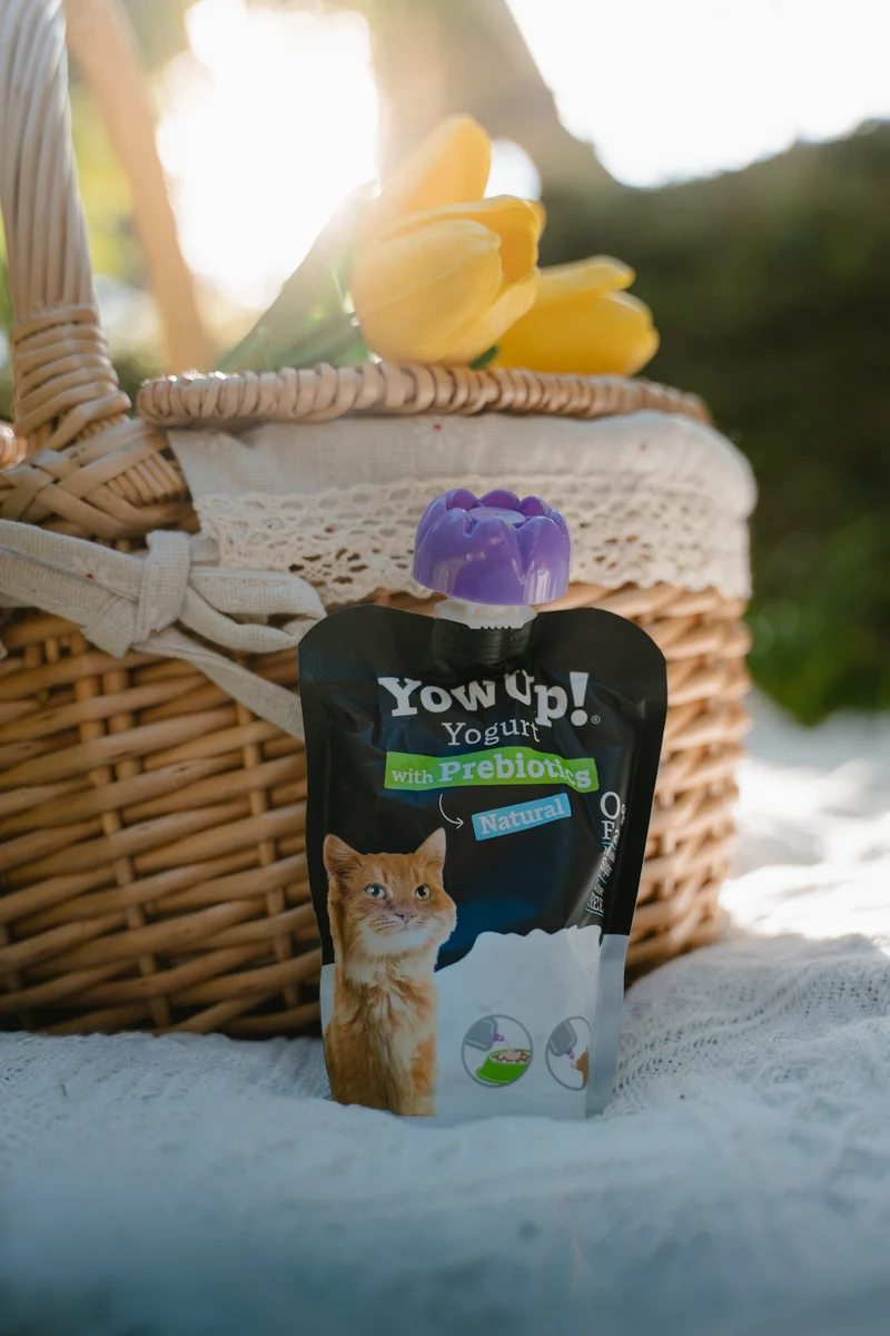 YowUp Yogurt With Prebiotics Natural Cat Wet Food Topper 85g