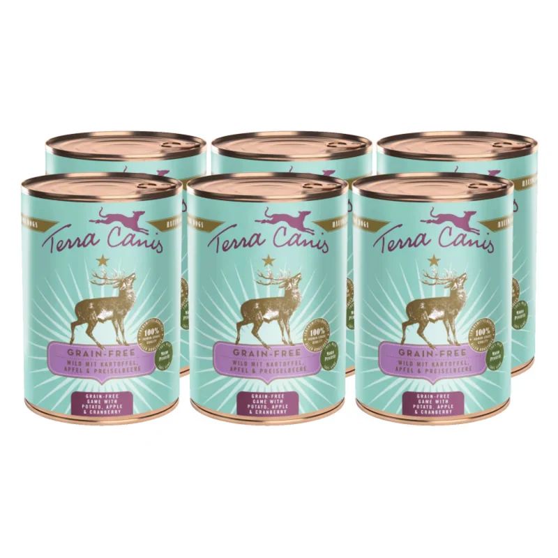 Terra Canis Grain-Free Game Venison Dog Wet Food