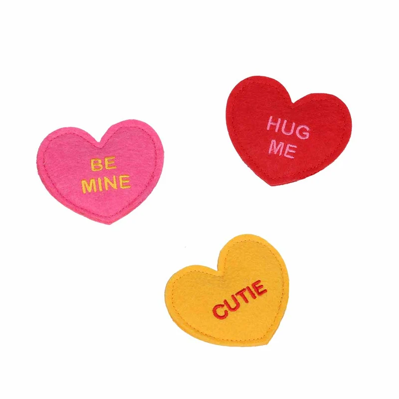 Ebi Coockoo Heartfelt Valerian Cat Chew Toy - Pink/7x6x1.2cm