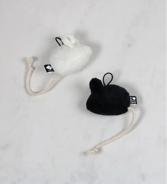 D&D Home I Love Happy Cats Moosy Play Mouse Cat Toy 20x5x5cm