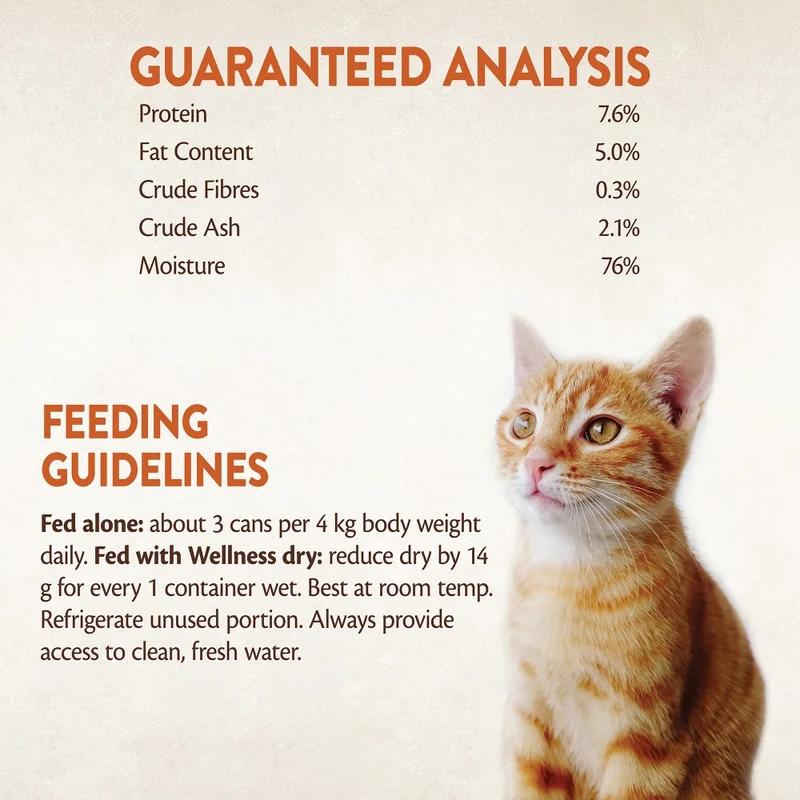 Wellness Core Signature Selects Chunky Boneless Chicken & Turkey In Sauce Adult Wet Cat Food 79G