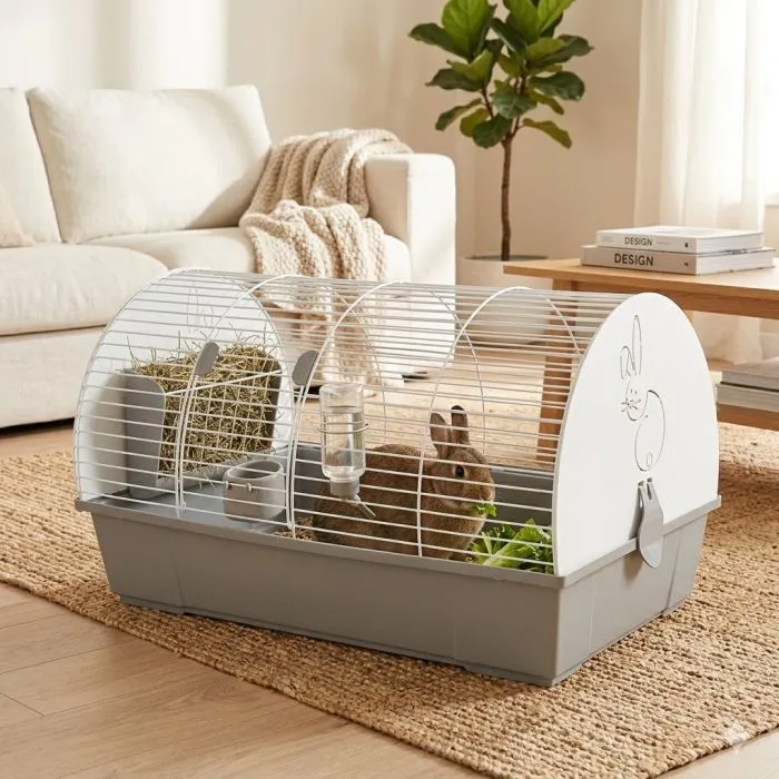 Voltrega 990 Rabbit Cage 80x46x44cm White