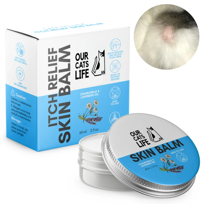 OurCatsLife Itch Skin Balm for Cats 60ml