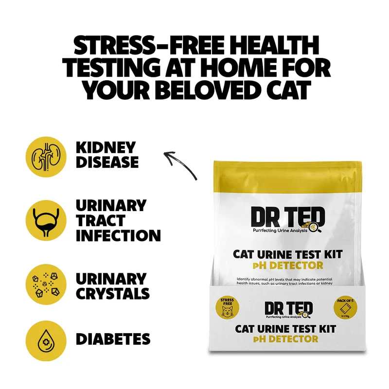 DR TED Cat Urine Test Kit for PH Detector 10g