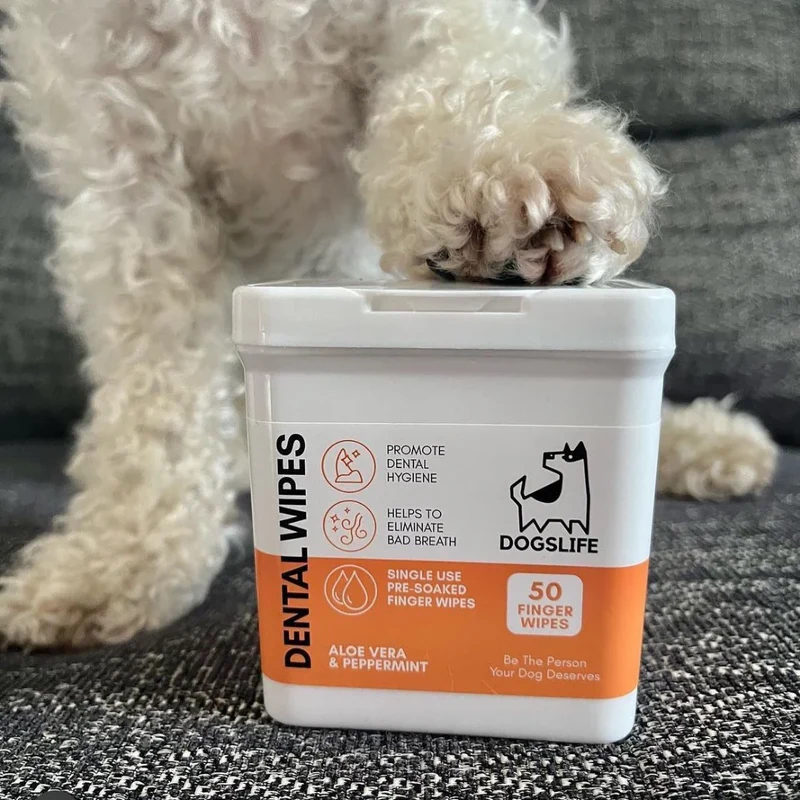 OurDogsLife Dental Wipes for Dogs 50pcs