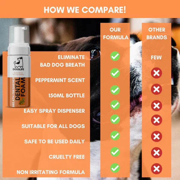 OurDogsLife Dental Foam for Dogs 150ml