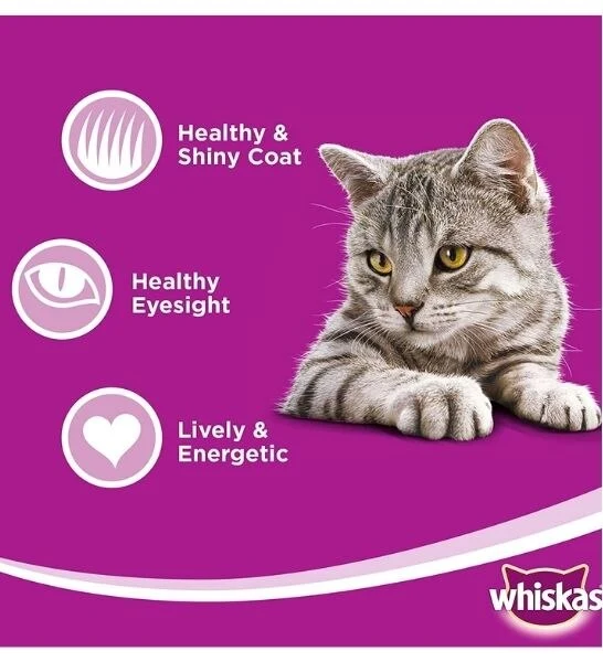 Whiskas Beef in Gravy Wet Cat Food 80G