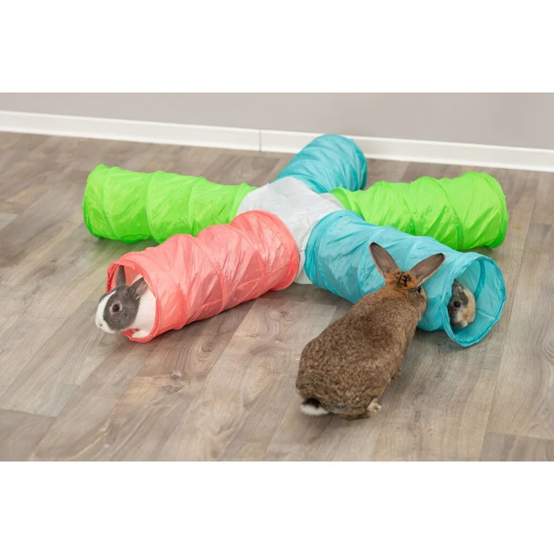 Trixie Playing Tunnel for Small Pets 117cm - Green