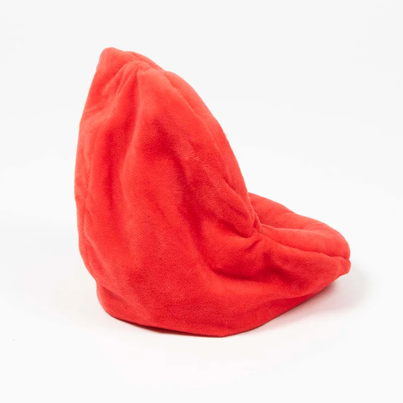Ebi Coockoo Happy Hangry Cuddle Dog Toy Red 17x18x18cm