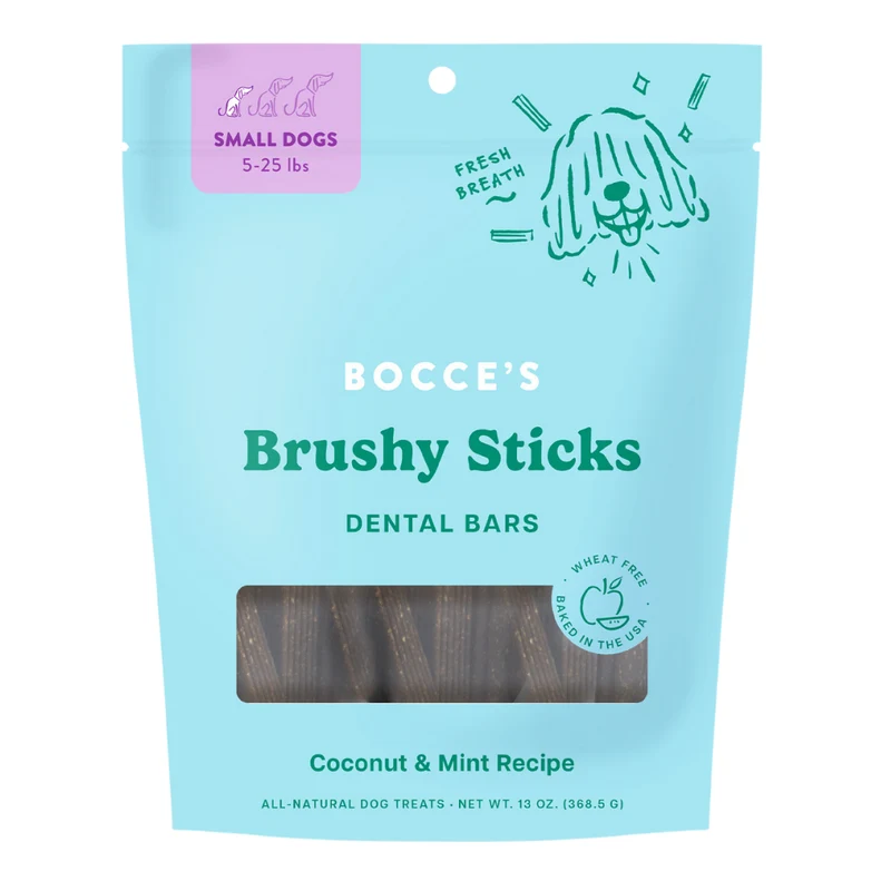 Bocce's Bakery Brushy Sticks Dental Bars